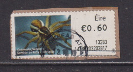 IRELAND  -  2012 Raft Spider SOAR (Stamp On A Roll)  CDS  Used On Piece As Scan - Used Stamps