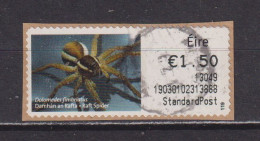 IRELAND  -  2012 Raft Spider SOAR (Stamp On A Roll)  CDS  Used On Piece As Scan - Oblitérés