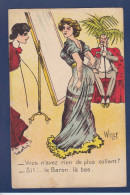 CPA Willy Femme Woman Illustrateur Art Nouveau Non Circulé érotisme - Pesci E Crostacei