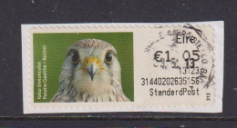 IRELAND  -  2012 Kestrel SOAR (Stamp On A Roll)  CDS  Used On Piece As Scan - Used Stamps