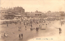 FRANCE - 35 - Dinard - La Plage - LL - Carte Postale Animée - Dinard