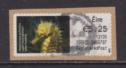 IRELAND  -  2012 Spiny Seahorse SOAR (Stamp On A Roll)  CDS  Used On Piece As Scan - Oblitérés