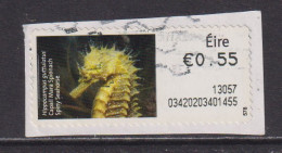 IRELAND  -  2012 Spiny Seahorse SOAR (Stamp On A Roll)  CDS  Used On Piece As Scan - Usados