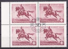 Schweiz Soldatenmarken O/used (Blk-26) - Vignetten