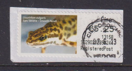 IRELAND  -  2012 Smooth Newt SOAR (Stamp On A Roll)  CDS  Used On Piece As Scan - Oblitérés