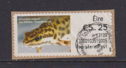 IRELAND  -  2012 Smooth Newt SOAR (Stamp On A Roll)  CDS  Used On Piece As Scan - Usados