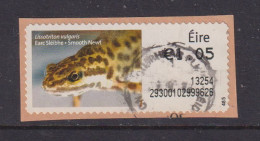 IRELAND  -  2012 Smooth Newt SOAR (Stamp On A Roll)  CDS  Used On Piece As Scan - Oblitérés