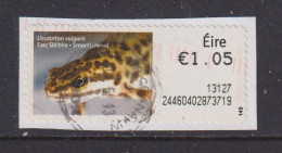 IRELAND  -  2012 Smooth Newt SOAR (Stamp On A Roll)  CDS  Used On Piece As Scan - Oblitérés