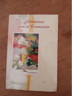 398  ///  FELICITATIONS POUR TA COMMUNION - Communie