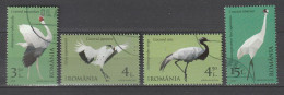 Rumänien 2018 Kraniche Vögel Mi 7324 - 7327 Gestempelt Used - Used Stamps