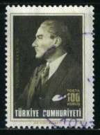Türkiye 1973 Mi 2308 Kemal Atatürk, 1st President Of Republic - Usati
