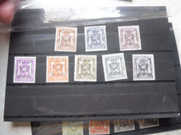 Belgique Belgie Preo 35   ( 1948 ) Pre 581/588 Mnh **  Série Parfaite / Perfect - Typo Precancels 1936-51 (Small Seal Of The State)