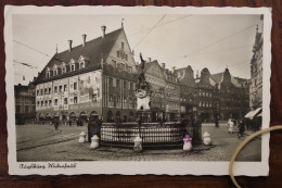 1940's AK Cpa Augsburg Feldpost Deutsches Reich Allemagne Cover Germany Carte Photo - Augsburg