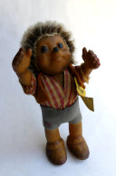 FIGURINE HERRISON MECKI STEIFF Made In Germany 11.5 Cm Année 1955 - Andere & Zonder Classificatie