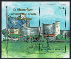 Vereinte Nationen Wien 1999, MiNr.: 299, Block 11 Mit FDC Gestempelt - Gebruikt