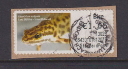 IRELAND  -  2012 Smooth Newt SOAR (Stamp On A Roll)  CDS  Used On Piece As Scan - Used Stamps