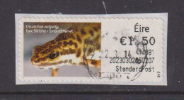 IRELAND  -  2012 Smooth Newt SOAR (Stamp On A Roll)  CDS  Used On Piece As Scan - Usados