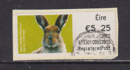 IRELAND  -  2012 Irish Hare SOAR (Stamp On A Roll)  CDS  Used On Piece As Scan - Oblitérés