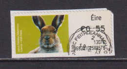 IRELAND  -  2012 Irish Hare SOAR (Stamp On A Roll)  CDS  Used On Piece As Scan - Oblitérés