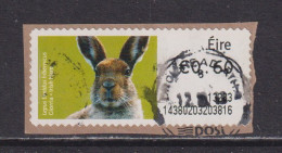 IRELAND  -  2012 Irish Hare SOAR (Stamp On A Roll)  CDS  Used On Piece As Scan - Gebraucht