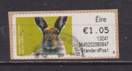 IRELAND  -  2012 Irish Hare SOAR (Stamp On A Roll)  CDS  Used On Piece As Scan - Usati