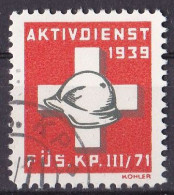 Schweiz Soldatenmarke O/used (A3-24) - Vignetten