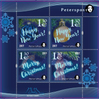 Finland 2017 Christmas And New Year Peterspost Block Mint - Blocs-feuillets