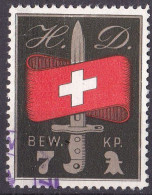 Schweiz Soldatenmarke O/used (A3-24) - Vignetten