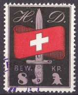 Schweiz Soldatenmarke O/used (A3-24) - Vignettes