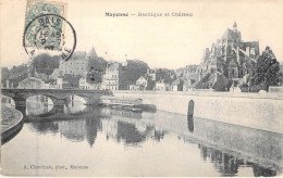 FRANCE - 53 - MAYENNE - Basilique Et Château - Carte Postale Ancienne - Mayenne