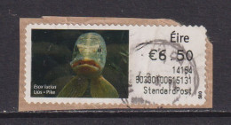 IRELAND  -  2012 Pike SOAR (Stamp On A Roll)  CDS  Used On Piece As Scan - Used Stamps