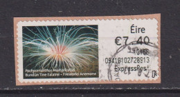 IRELAND  -  2012 Fireworks Anemone SOAR (Stamp On A Roll)  CDS  Used On Piece As Scan - Oblitérés