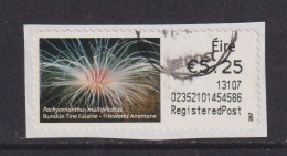 IRELAND  -  2012 Fireworks Anemone SOAR (Stamp On A Roll)  CDS  Used On Piece As Scan - Oblitérés