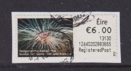 IRELAND  -  2012 Fireworks Anemone SOAR (Stamp On A Roll)  CDS  Used On Piece As Scan - Gebruikt