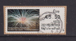 IRELAND  -  2012 Fireworks Anemone SOAR (Stamp On A Roll)  CDS  Used On Piece As Scan - Gebruikt