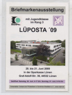 4670 LÜNEN, LÜPOSTA 09, Briefmarkenausstellung - Lünen