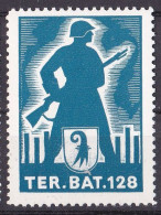 Schweiz Soldatenmarke **/MNH (A3-24) - Vignettes