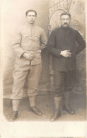 Photographie - Militaria - Deux Hommes En Uniforme - Carte Postale Animée - Fotografie