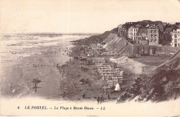 FRANCE - 62 - LE PORTEL - La Plage à Marée Haute - LL - Carte Postale Animée - Le Portel