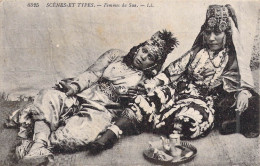 ALGERIE - Scène Et Types - Femmes Du Sua - Carte Postale Ancienne - Escenas & Tipos