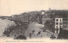 FRANCE - 62 - BERCK - La Halle Aux Poissons Et Le Quai Gambetta - Carte Postale Animée - Berck