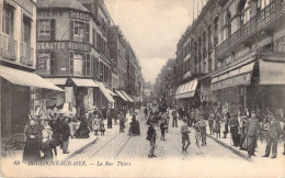FRANCE - 62 - BERCK - La Rue Thiers - Carte Postale Animée - Berck