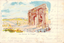 ALGERIE - Les Ruines De Timgad - Carte Postale Ancienne - Andere & Zonder Classificatie