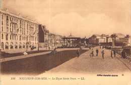 FRANCE - 62 - BOULOGNE SUR MER - La Digue Sainte Beuve - LL - Edition Nouvelles Galeries - Carte Postale Animée - Boulogne Sur Mer