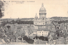 FRANCE - 62 - BOULOGNE SUR MER - La Cathédrale Vue Du Beffroi - Carte Postale Animée - Boulogne Sur Mer