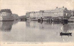 FRANCE - 63 - BAYONNE - La Jonction De La Nive Et De L'Adour - LL - Carte Postale Animée - Autres & Non Classés