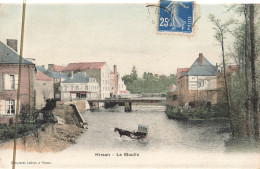 France - Hirson - Le Moulin - Cocqueret - Colorisé - Pont - Atellage - A. Berger Frères -  Carte Postale Ancienne - Hirson