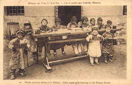 CHILI - Mission Du Tche Li Sud-Est - Petites Païennes élèves De La Mission - Carte Postale Ancienne - Chile