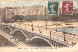 FRANCE - 69 - LYON - Pont Wilson Et Quai De La Guillotière - Carte Postale Animée - Autres & Non Classés