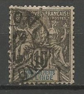 INDE N° 5 CACHET PONDICHERY - Used Stamps